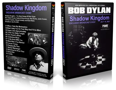 Cover Art for Bob Dylan Compilation DVD Shadow Kingdom 2021 Proshot