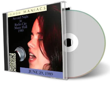 Front cover artwork of 10000 Maniacs 1989-06-29 CD New York City Audience