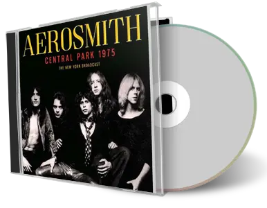 Front cover artwork of Aerosmith Compilation CD Central Park 1975 Soundboard