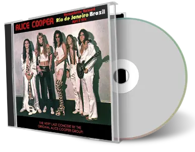 Front cover artwork of Alice Cooper 1974-04-08 CD Rio De Janeiro Soundboard