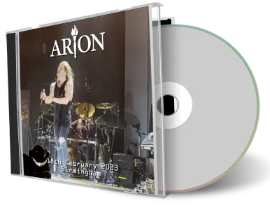 Front cover artwork of Arion 2023-02-18 CD Birmingham Audience