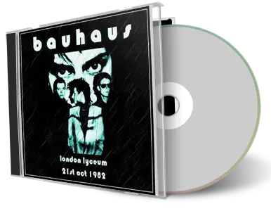 Front cover artwork of Bauhaus 1982-10-21 CD London Audience