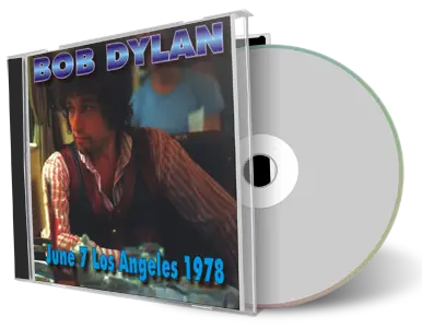 Front cover artwork of Bob Dylan 1978-06-07 CD Los Angeles Audience