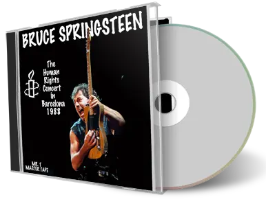Front cover artwork of Bruce Springsteen 1988-09-10 CD Barcelona Audience