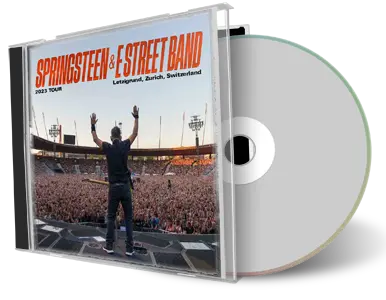 Front cover artwork of Bruce Springsteen 2023-06-13 CD Zurich Audience