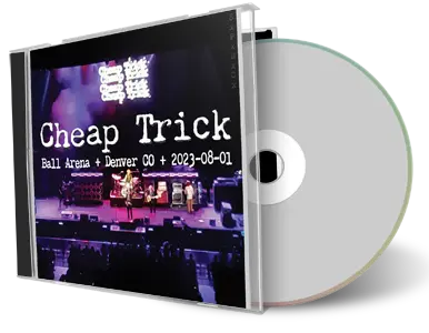 Front cover artwork of Cheap Trick 2023-08-01 CD Denver Audience