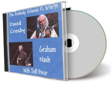 Front cover artwork of Crosby And Nash 1993-09-18 CD Orlando Audience