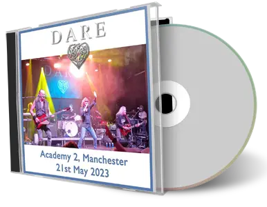 Front cover artwork of Dare 2023-05-21 CD Manchester Audience