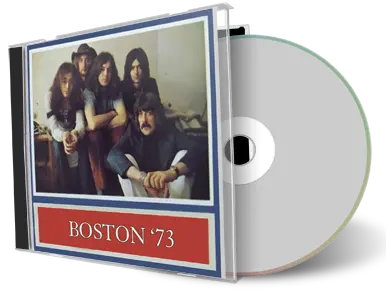 Front cover artwork of Deep Purple Compilation CD Boston 1973 Audience