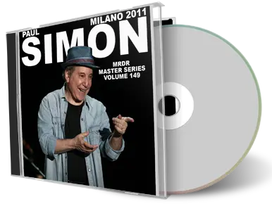 Front cover artwork of Paul Simon 2011-07-17 CD Milano Audience