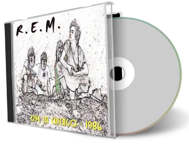 Front cover artwork of Rem 1986-10-19 CD Chicago Audience