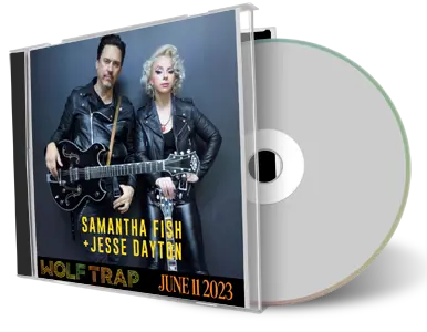 Front cover artwork of Samantha Fish And Jesse Dayton 2023-06-11 CD Vienna Audience