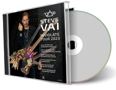 Front cover artwork of Steve Vai 2023-08-15 CD Vancouver Soundboard