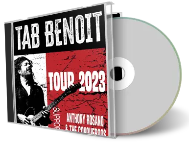 Front cover artwork of Tab Benoit 2023-07-11 CD Florence Audience