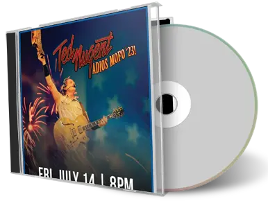 Front cover artwork of Ted Nugent 2023-07-14 CD Hollywood Audience