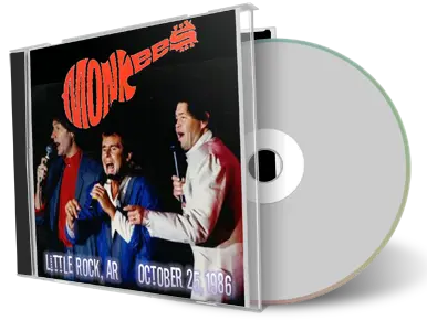 Front cover artwork of The Monkees 1986-10-25 CD Little Rock Soundboard
