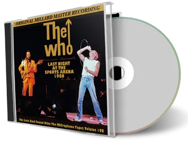 Front cover artwork of The Who 1980-06-28 CD Los Angeles Audience