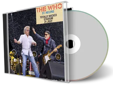 Front cover artwork of The Who 2023-07-21 CD St Helens Audience