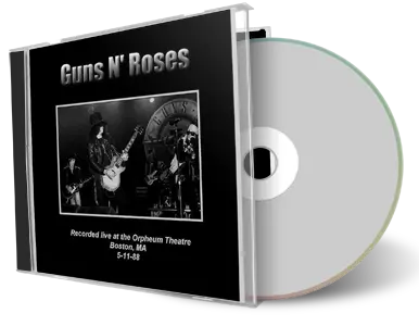 Front cover artwork of Guns N Roses 1988-05-11 CD Boston Audience