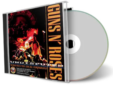 Front cover artwork of Guns N Roses 1988-05-17 CD Montreal Audience