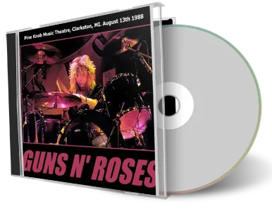 Front cover artwork of Guns N Roses 1988-08-13 CD Clarkston Audience