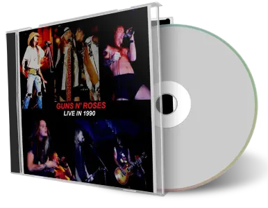 Front cover artwork of Guns N Roses 1990-11-09 CD Hollywood Audience