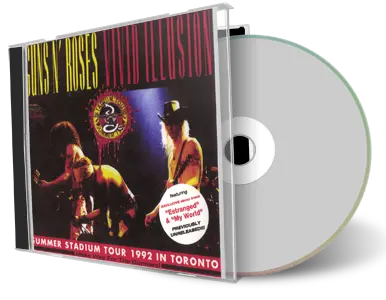Front cover artwork of Guns N Roses 1992-09-13 CD Toronto Audience