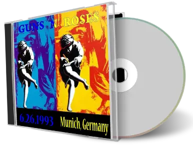 Front cover artwork of Guns N Roses 1993-06-26 CD Munich Audience