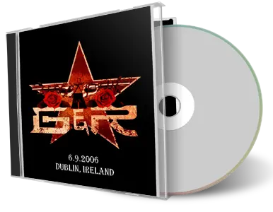 Front cover artwork of Guns N Roses 2006-06-09 CD Dublin Audience