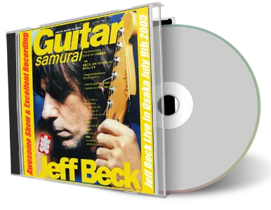 Front cover artwork of Jeff Beck 2009-07-09 CD Osaka Audience