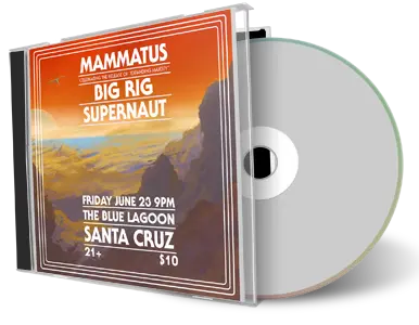 Front cover artwork of Mammatus 2023-06-23 CD Santa Cruz Audience