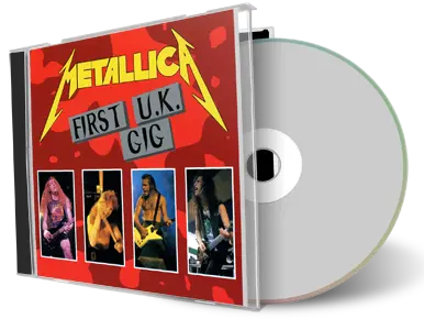 Front cover artwork of Metallica 1984-03-27 CD First Uk Gig Audience