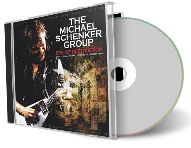 Front cover artwork of Michael Schenker Group 1984-01-20 CD Osaka Audience