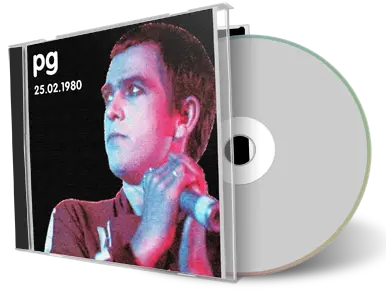Front cover artwork of Peter Gabriel 1980-02-25 CD Sheffield Audience