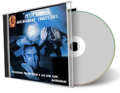 Front cover artwork of Peter Gabriel 1982-12-01 CD Milwaukee Audience