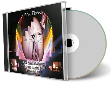 Front cover artwork of Pink Floyd 1980-08-05 CD London Audience