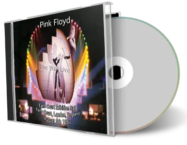 Front cover artwork of Pink Floyd 1980-08-08 CD London Audience