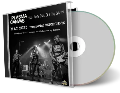 Front cover artwork of Plasma Canvas 2023-05-11 CD Santa Cruz Audience