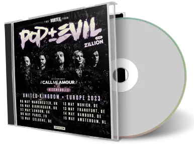 Front cover artwork of Pop Evil 2023-05-06 CD Birmingham Audience