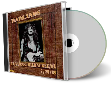 Front cover artwork of Badlands 1989-07-29 CD Milwaukee Audience