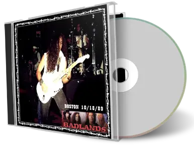 Front cover artwork of Badlands 1989-10-18 CD Boston Soundboard