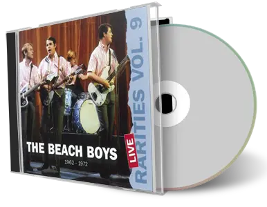 Front cover artwork of Beach Boys Compilation CD Dumb Angel Rarities Vol 09 Live 1962 1972 Soundboard