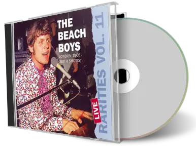 Front cover artwork of Beach Boys Compilation CD Dumb Angel Rarities Vol 11 London 1968 Soundboard