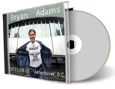 Front cover artwork of Bryan Adams 2023-08-12 CD Vancouver Soundboard