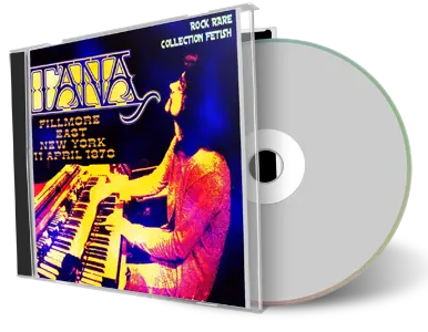 Front cover artwork of Carlos Santana 1970-04-11 CD New York City Audience