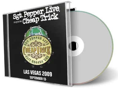 Front cover artwork of Cheap Trick 2009-09-13 CD Las Vegas Audience