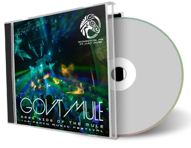 Front cover artwork of Govt Mule 2018-07-21 CD Scranton Audience