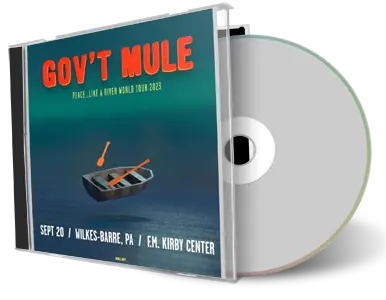 Front cover artwork of Govt Mule 2023-09-20 CD Wilkes Barre Audience