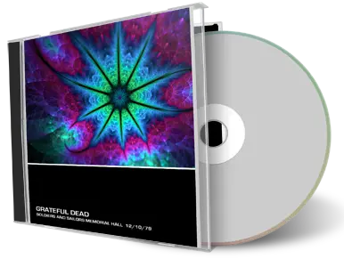 Front cover artwork of Grateful Dead 1979-12-10 CD Kansas City Soundboard