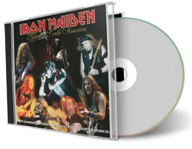 Front cover artwork of Iron Maiden Compilation CD Maiden South America 2004 Audience